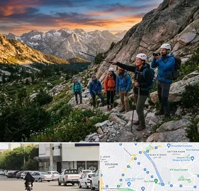 باشگاه کوهنوردی در قدوسی شرقی شیراز 