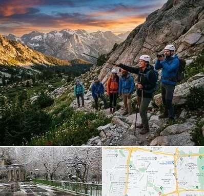 باشگاه کوهنوردی در باغ فیض 