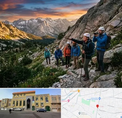 باشگاه کوهنوردی در زنبیل آباد قم 