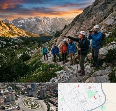 باشگاه کوهنوردی در زرافشان اسلامشهر 