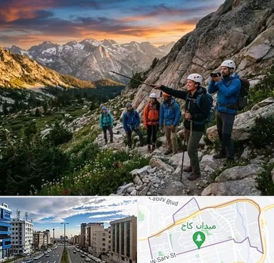 باشگاه کوهنوردی در سعادت آباد 