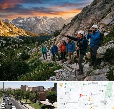 باشگاه کوهنوردی در شهرک آزمایش 