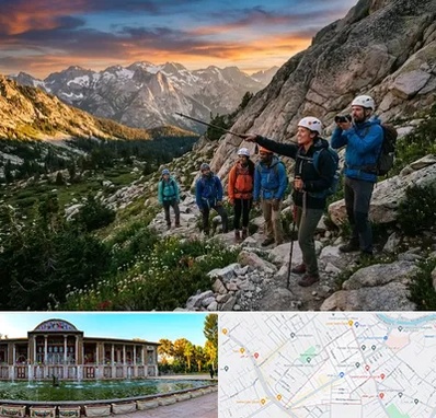 باشگاه کوهنوردی در عفیف آباد شیراز 