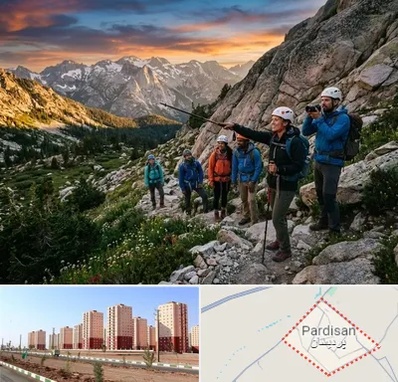 باشگاه کوهنوردی در پردیسان قم 