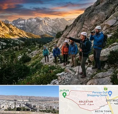 باشگاه کوهنوردی در شهرک گلستان شیراز 