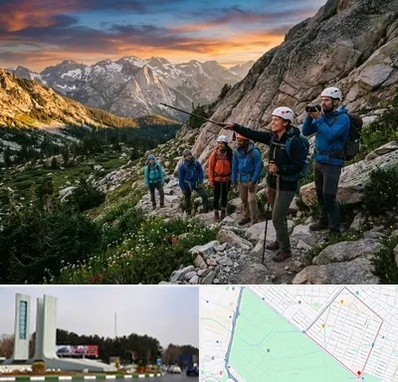 باشگاه کوهنوردی در بلوار فلسیطین مشهد 