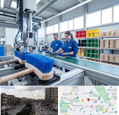 تولید فرچه و برس در بلوار فردوسی مشهد 