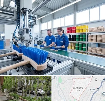 تولید فرچه و برس در دروس