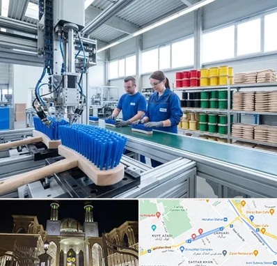 تولید فرچه و برس در زرگری شیراز 