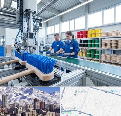 تولید فرچه و برس در ازگل 