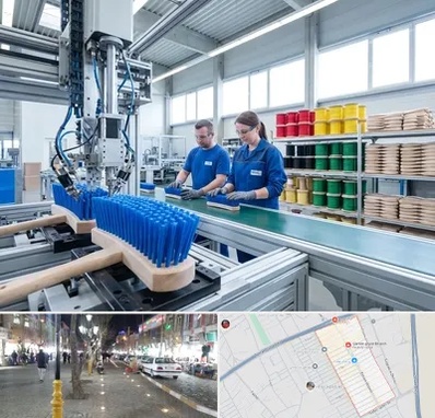 تولید فرچه و برس در باغ فیض اسلامشهر 