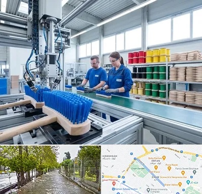 تولید فرچه و برس در خیابان ارم شیراز 