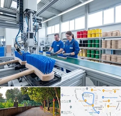 تولید فرچه و برس در فلکه گاز رشت 