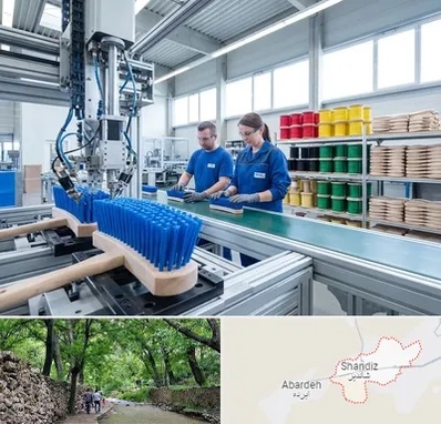 تولید فرچه و برس در شاندیز مشهد 