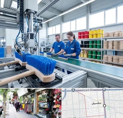 تولید فرچه و برس در سلسبیل