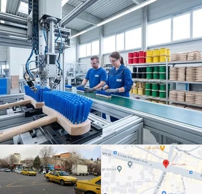 تولید فرچه و برس در شهناز تبریز 