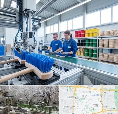 تولید فرچه و برس در باغ فیض 