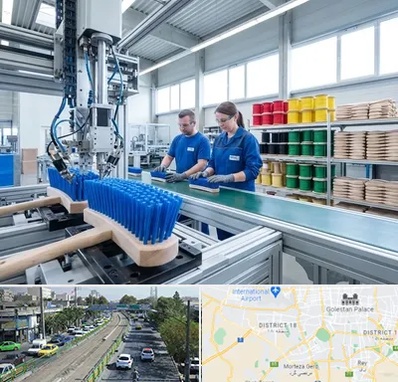 تولید فرچه و برس در جنوب تهران 