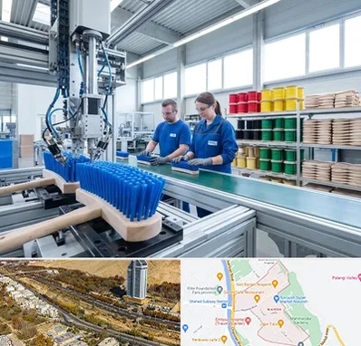 تولید فرچه و برس در خیابان نیایش شیراز 