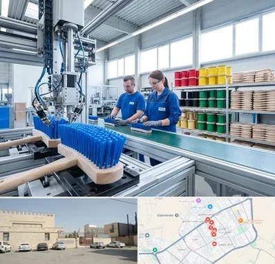 تولید فرچه و برس در نواب اسلامشهر 