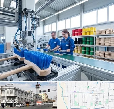 تولید فرچه و برس در 17شهریور 