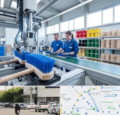 تولید فرچه و برس در قدوسی شرقی شیراز 