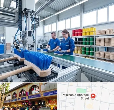 تولید فرچه و برس در 15 خرداد 