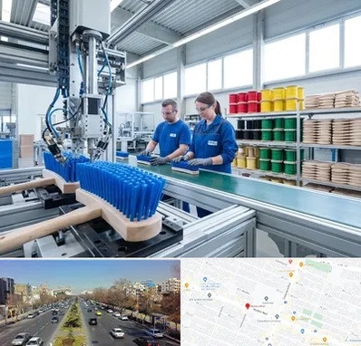 تولید فرچه و برس در بلوار معلم مشهد 