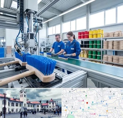 تولید فرچه و برس در میدان شهرداری رشت 