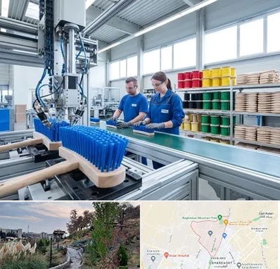 تولید فرچه و برس در باغستان کرج 