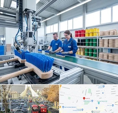 تولید فرچه و برس در خیابان آزادی 