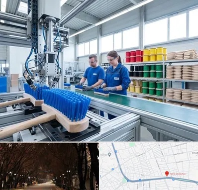 تولید فرچه و برس در ابوریحان تبریز 