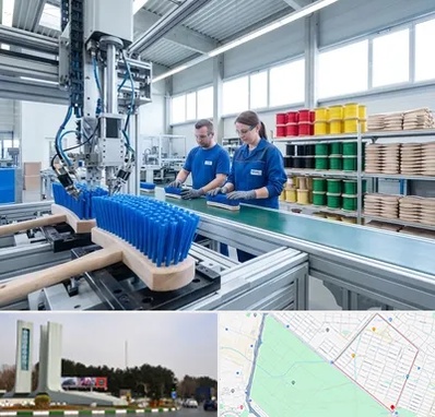 تولید فرچه و برس در بلوار فلسیطین مشهد 