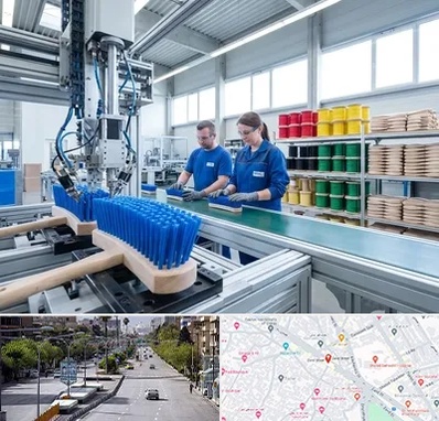 تولید فرچه و برس در خیابان زند شیراز 