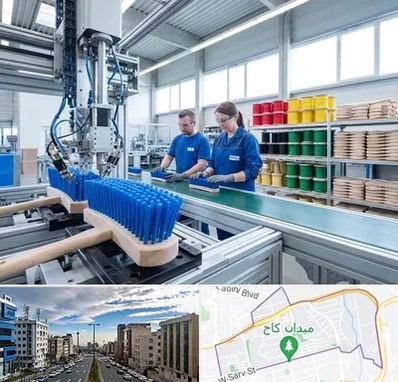 تولید فرچه و برس در سعادت آباد 