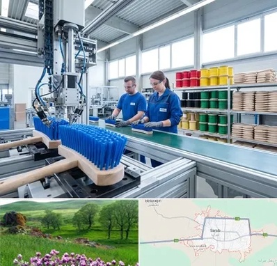 تولید فرچه و برس در سراب