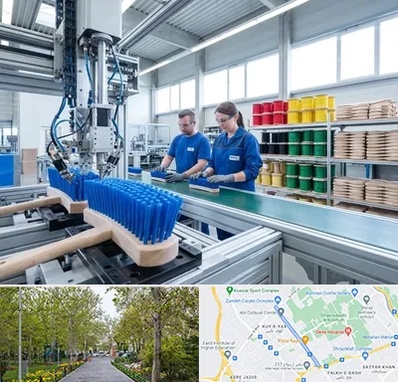 تولید فرچه و برس در قدوسی غربی شیراز 