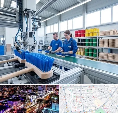 تولید فرچه و برس در منظریه رشت 