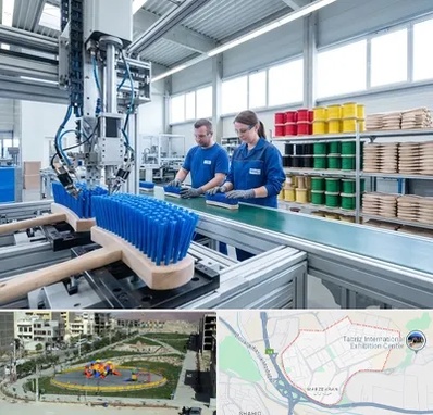 تولید فرچه و برس در مرزداران تبریز 