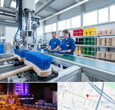 تولید فرچه و برس در آبرسان تبریز 