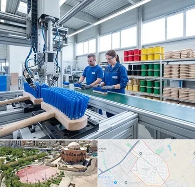 تولید فرچه و برس در گلستان اسلامشهر 