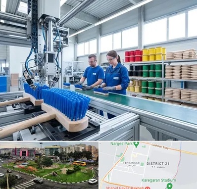 تولید فرچه و برس در تهرانسر 