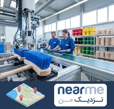 تولید فرچه و برس در نزدیک من