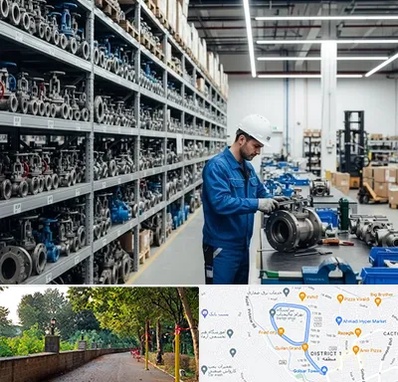 شیرآلات صنعتی در بلوار گیلان رشت