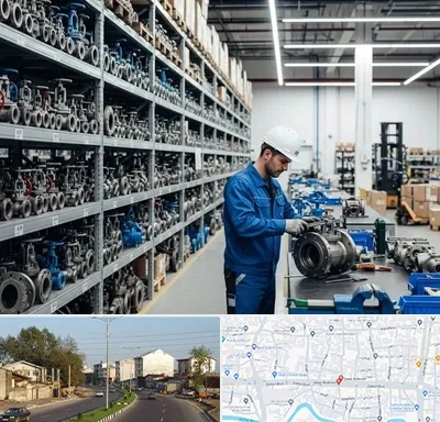 شیرآلات صنعتی در ضیابری رشت 