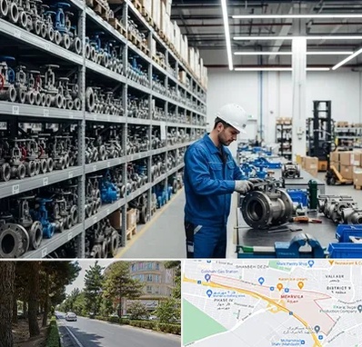 شیرآلات صنعتی در مهرویلا کرج 