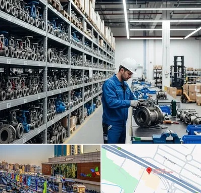 شیرآلات صنعتی در لاله پارک تبریز 