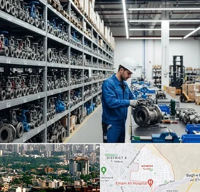 شیرآلات صنعتی در عظیمیه کرج 