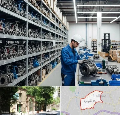 شیرآلات صنعتی در دزاشیب