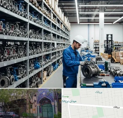شیرآلات صنعتی در بریانک